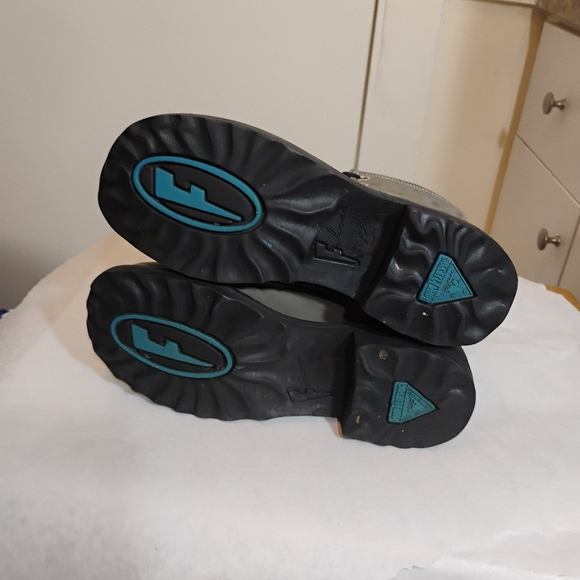 John Fluevog Moto Combat boots Size 7.5 - Picture 5 of 15